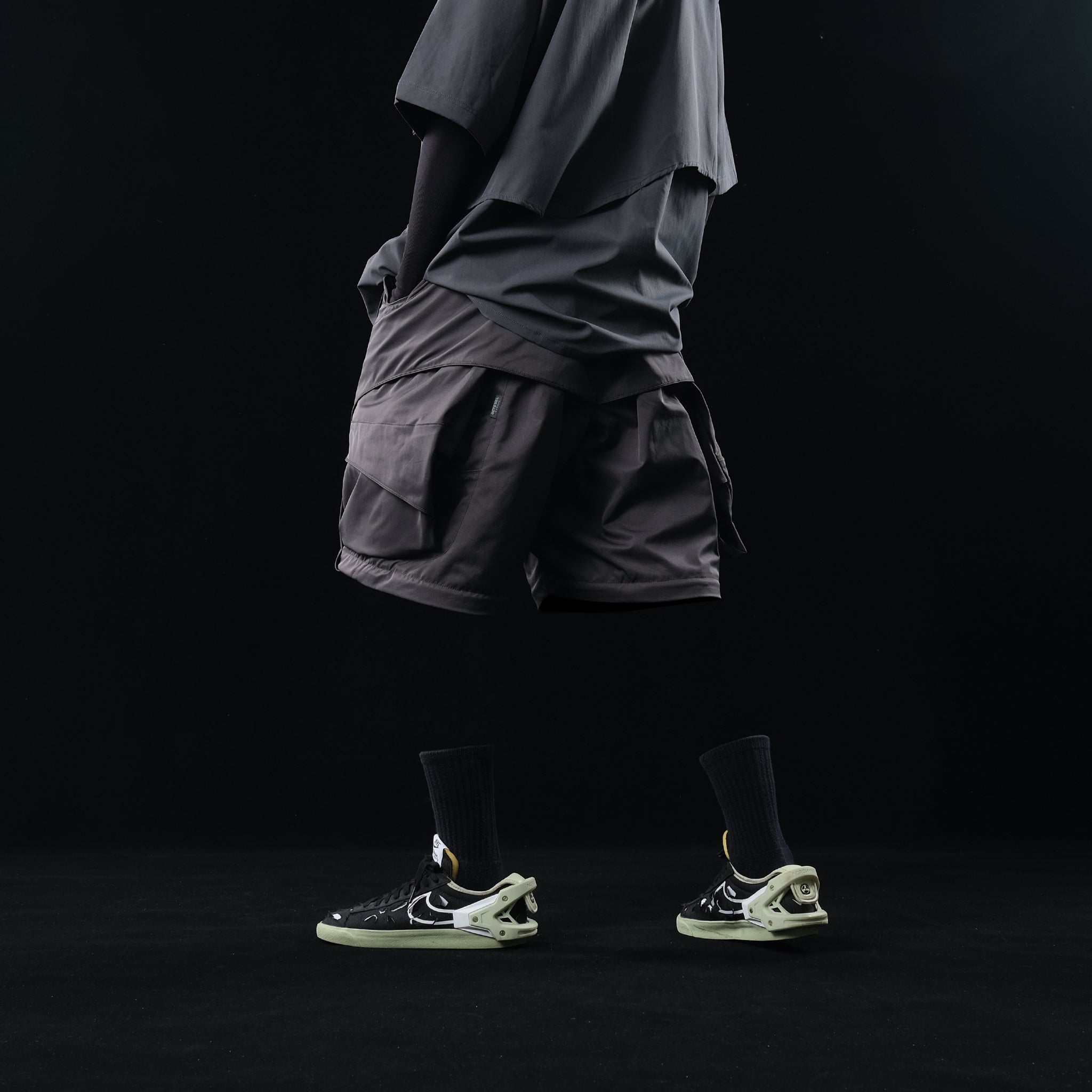 OS-LL04 Cascade Zip-off Pants (Dark Grey)