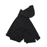 AW21 / 09⁠ PO-030 Ripple Cargo Pocket Pullover (Black)