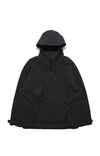 AW21 / 09⁠ PO-030 Ripple Cargo Pocket Pullover (Black)