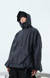 AW21 / 09⁠ PO-030 Ripple Cargo Pocket Pullover (Navy)