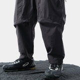 Capsule 02 / CSP-123 Quadruple Zipped Nylon Pants  (Grey)