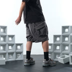 SS22 /07 S-063 V-shape Shorts (Gauntlet Grey)