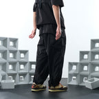 SS22/ 09 LP-117 Hidden Pipeline Pants (Black)