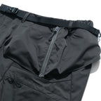 SS22 / 05 S-062 Flexible Trapezoidal Shorts (Woodland Grey)