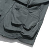 SS22 / 05 S-062 Flexible Trapezoidal Shorts (Grey)