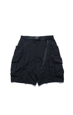 SS22 /07 S-063 V-shape Shorts (Black)