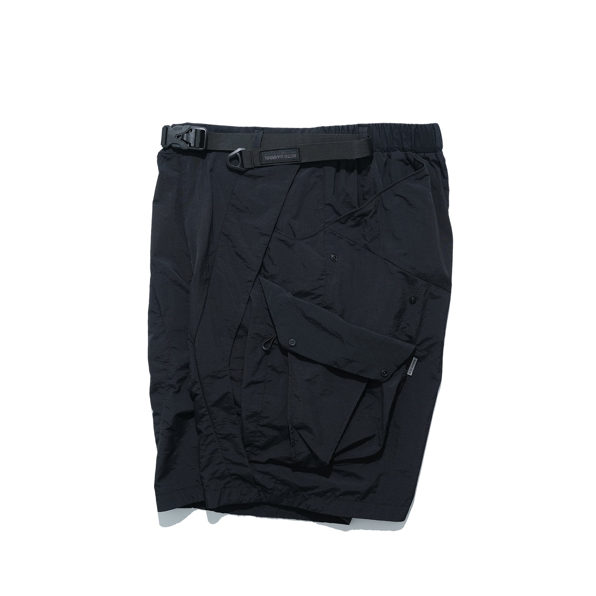 SS22 /07 S-063 V-shape Shorts (Black)