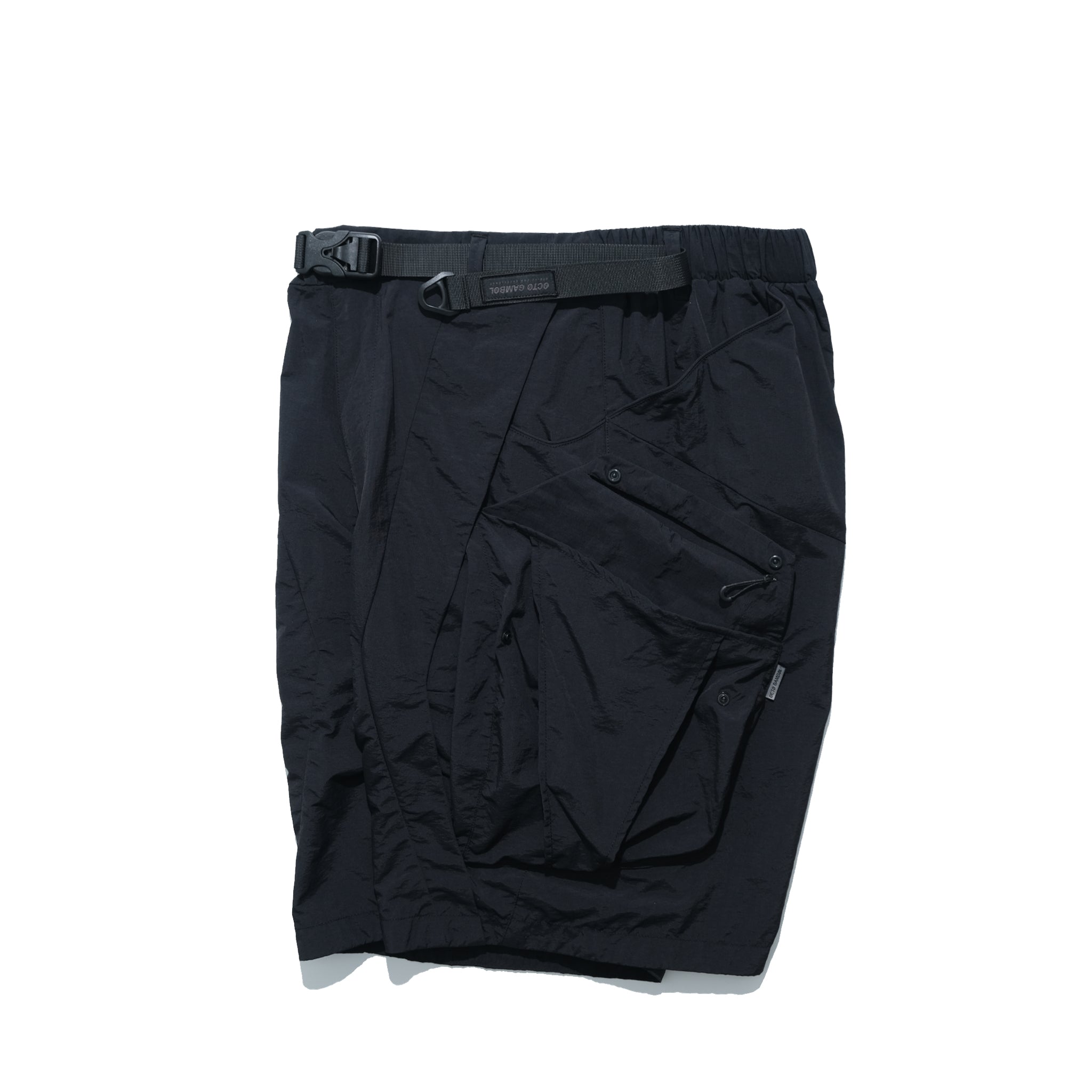SS22 /07 S-063 V-shape Shorts (Black)