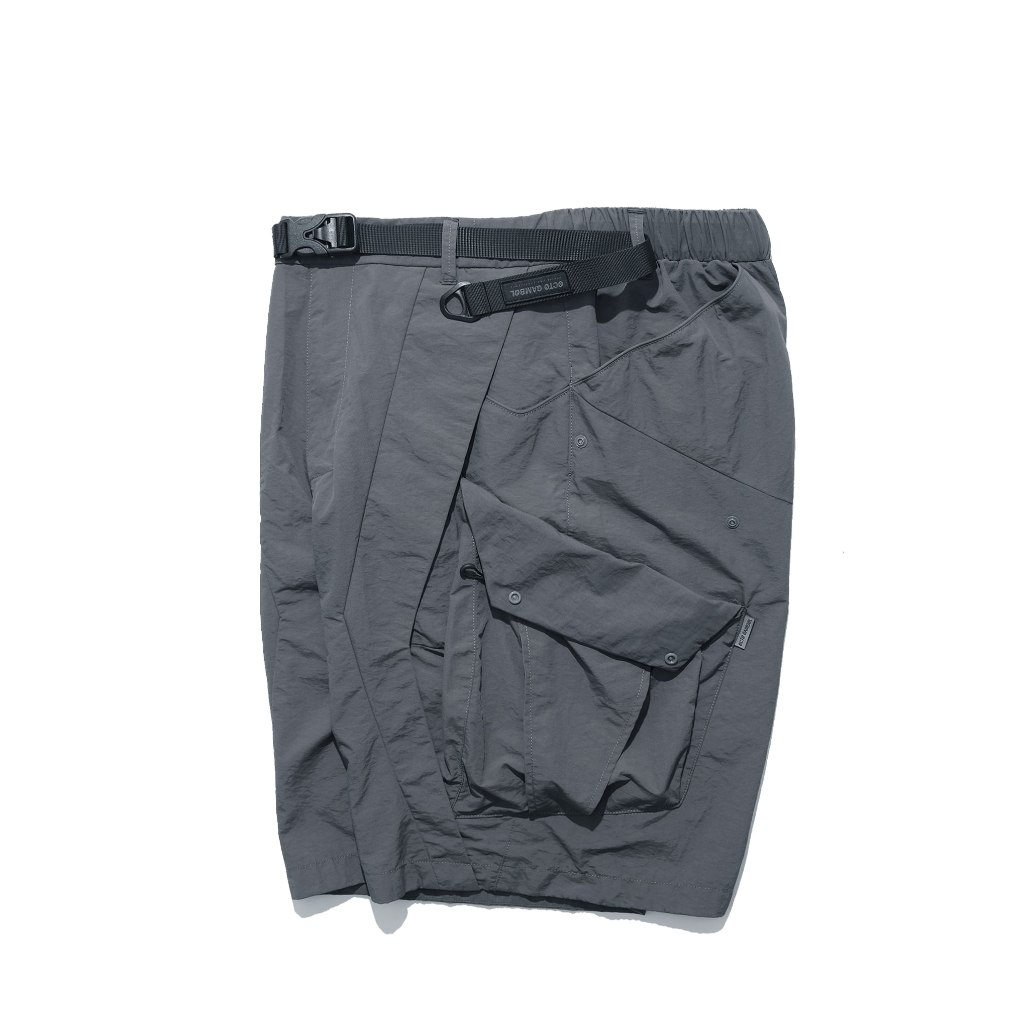 SS22 /07 S-063 V-shape Shorts (Gauntlet Grey)
