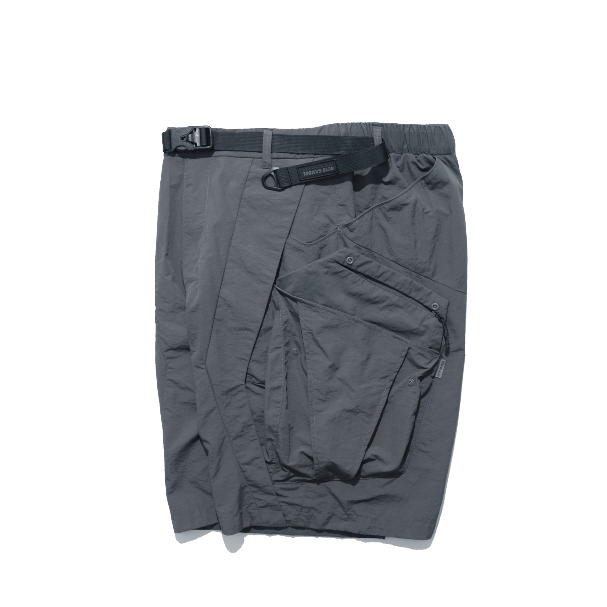 SS22 /07 S-063 V-shape Shorts (Gauntlet Grey)