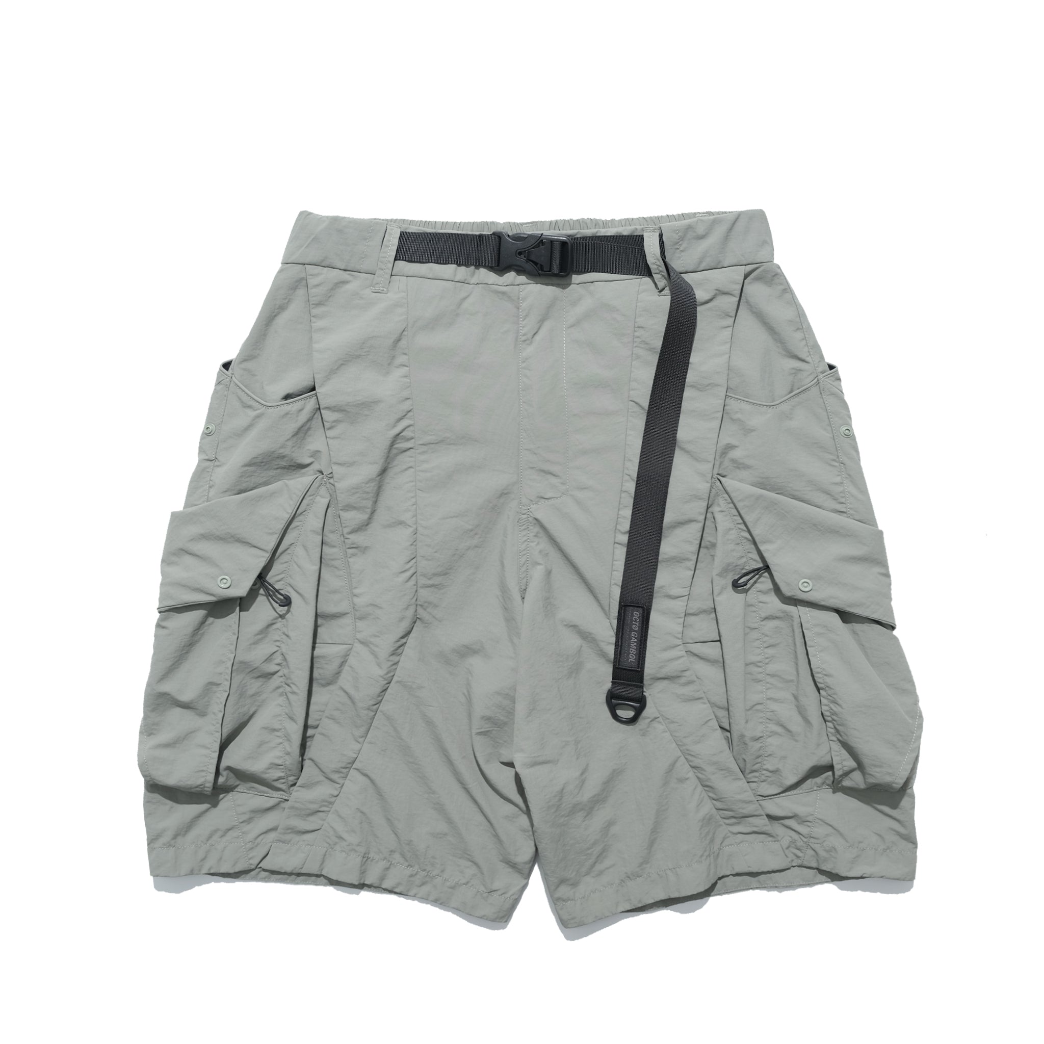 SS22 /07 S-063 V-shape Shorts (Light Grey)