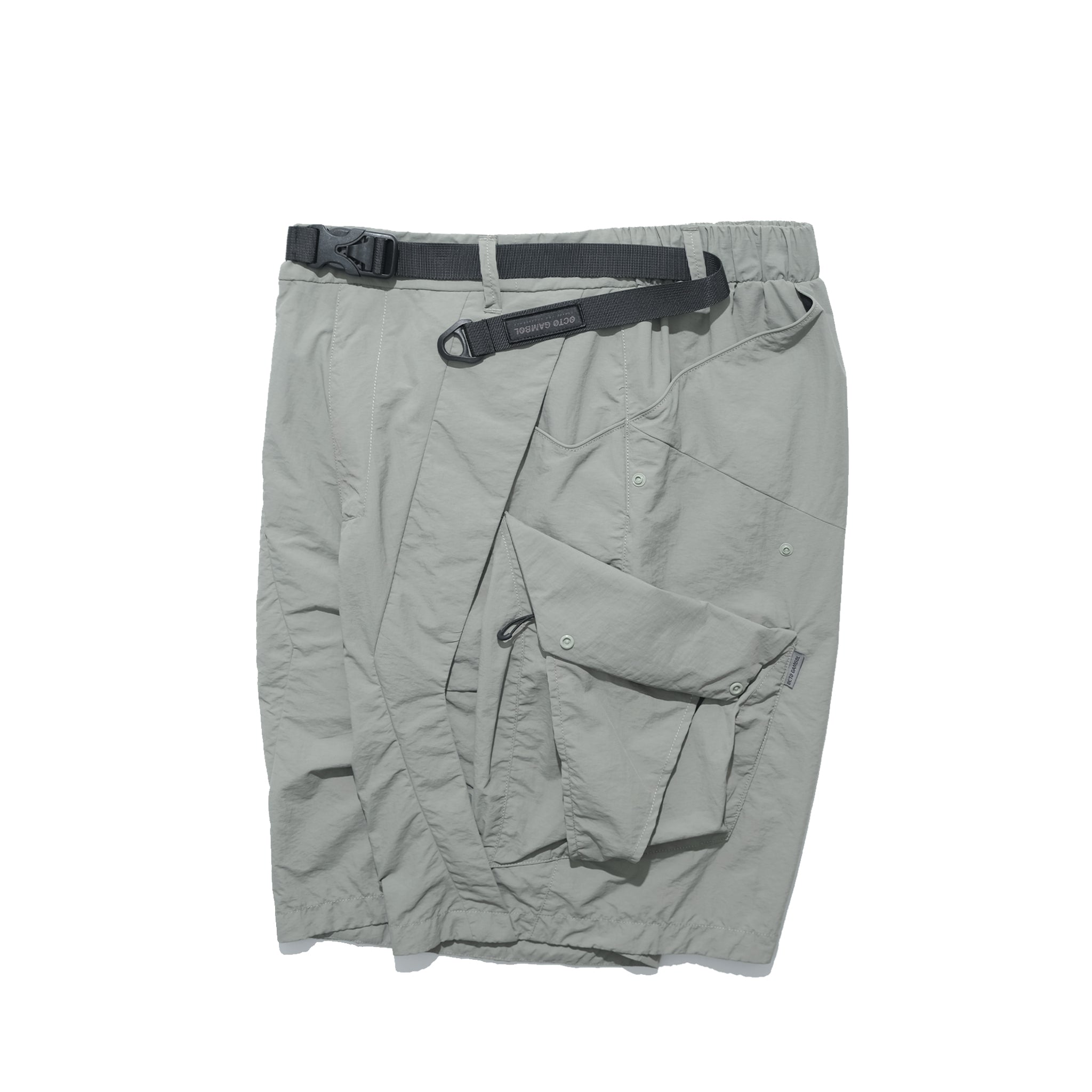 SS22 /07 S-063 V-shape Shorts (Light Grey)