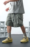SS22 /07 S-063 V-shape Shorts (Light Grey)
