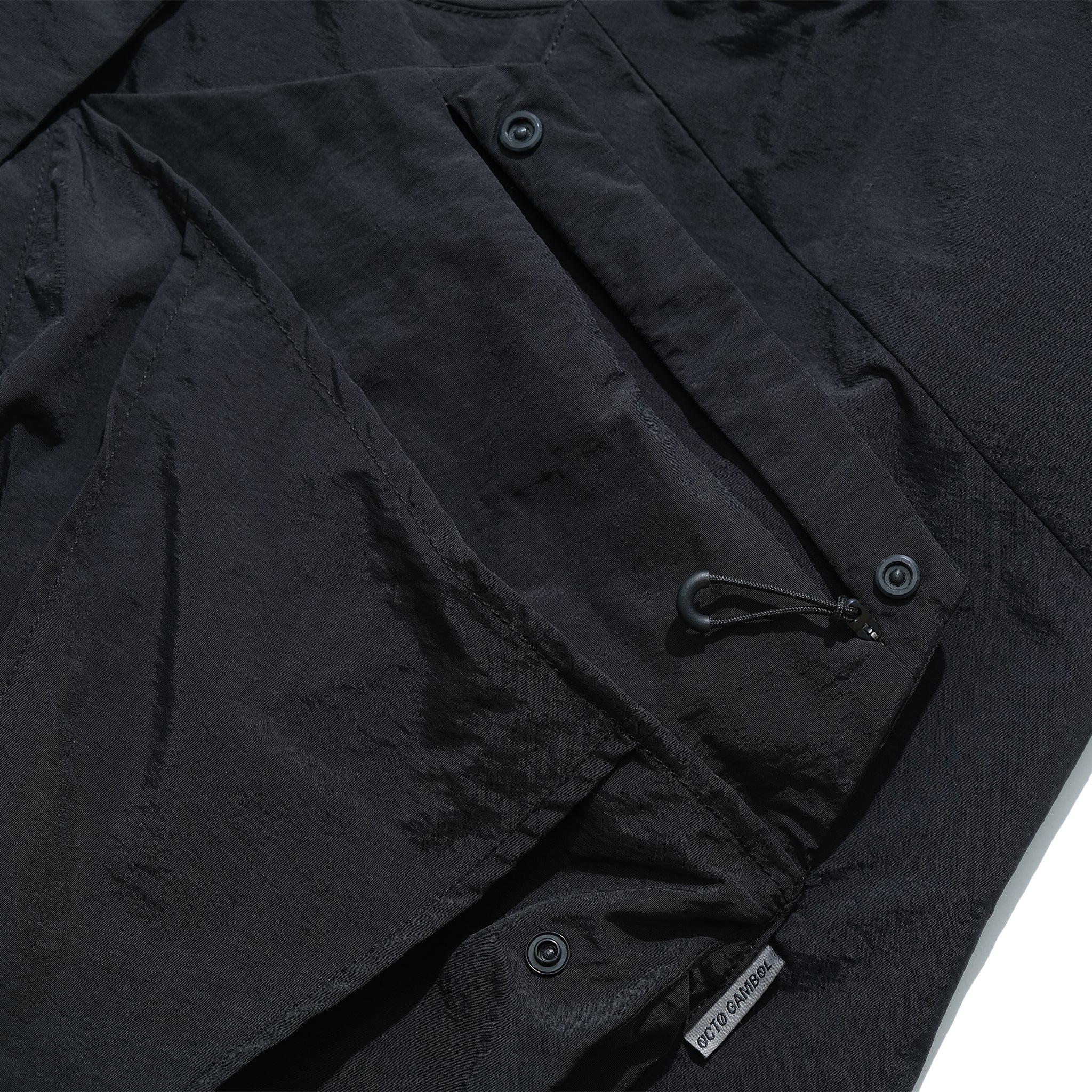SS22 /07 S-063 V-shape Shorts (Black)