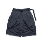 SS22 / 10 S-064 Crossbody Bag Loose Shorts (Grey)