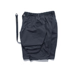 SS22 / 10 S-064 Crossbody Bag Loose Shorts (Grey)