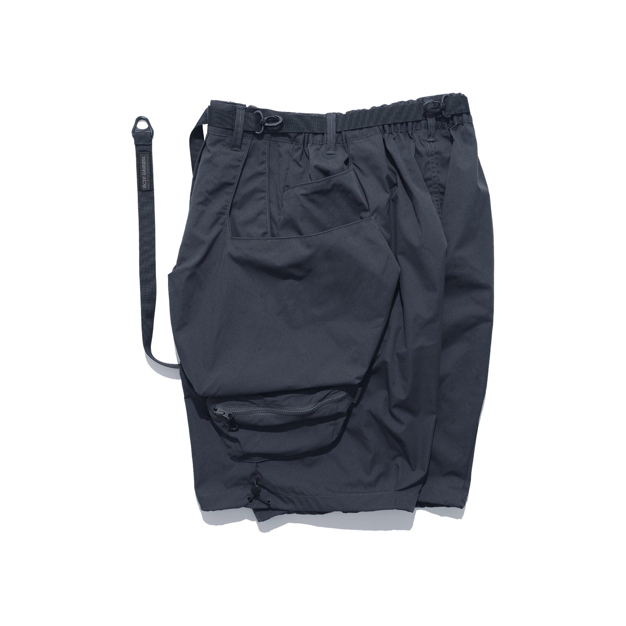 SS22 / 10 S-064 Crossbody Bag Loose Shorts (Grey)