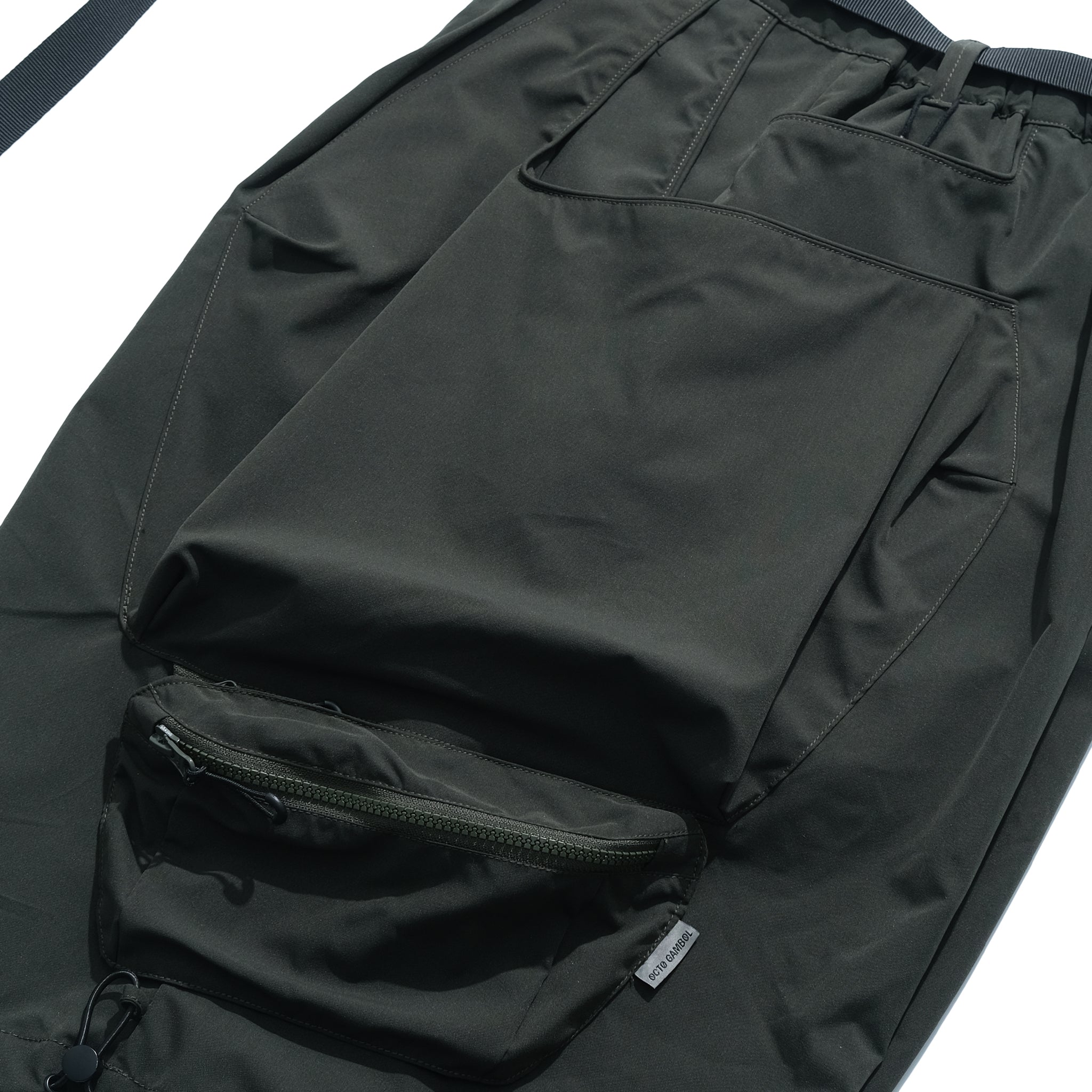 SS22 / 10 S-064 Crossbody Bag Loose Shorts (Green)