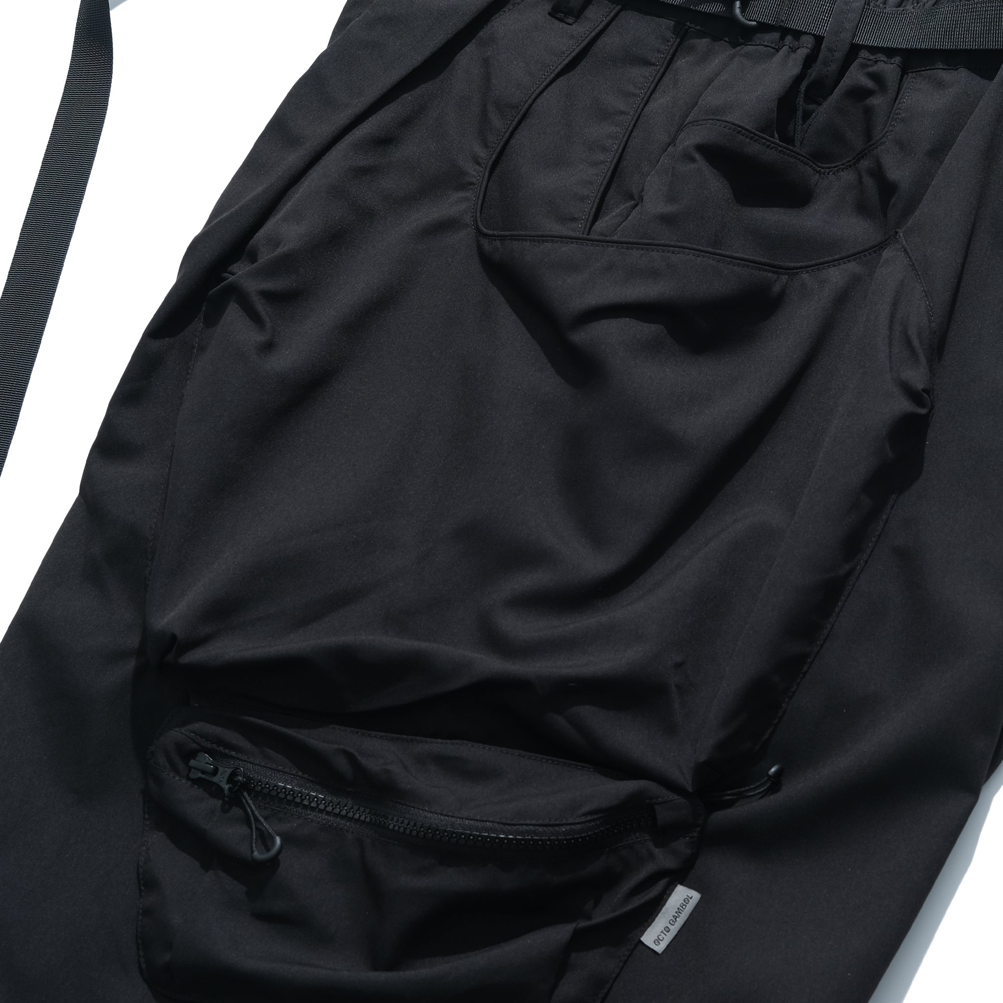 SS22 / 10 S-064 Crossbody Bag Loose Shorts (Black)