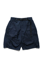 SS22 / 14 S-065 L-shape Layered Shorts (Navy)