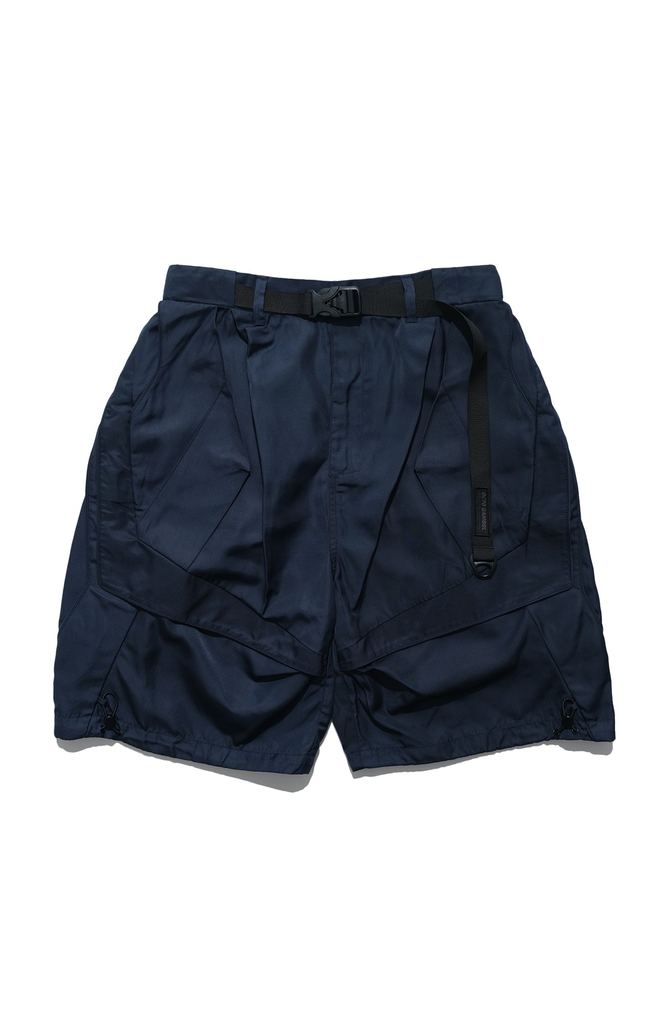 SS22 / 14 S-065 L-shape Layered Shorts (Navy)