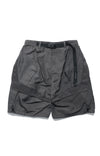 SS22 / 14 S-065 L-shape Layered Shorts (Gauntlet Grey)