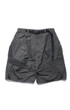 SS22 / 14 S-065 L-shape Layered Shorts (Gauntlet Grey)