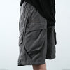 SS22 / 14 S-065 L-shape Layered Shorts (Gauntlet Grey)