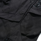 SS22 / 14 S-065 L-shape Layered Shorts (Black)