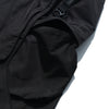 SS22 / 14 S-065 L-shape Layered Shorts (Black)