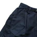 SS22 / 14 S-065 L-shape Layered Shorts (Navy)