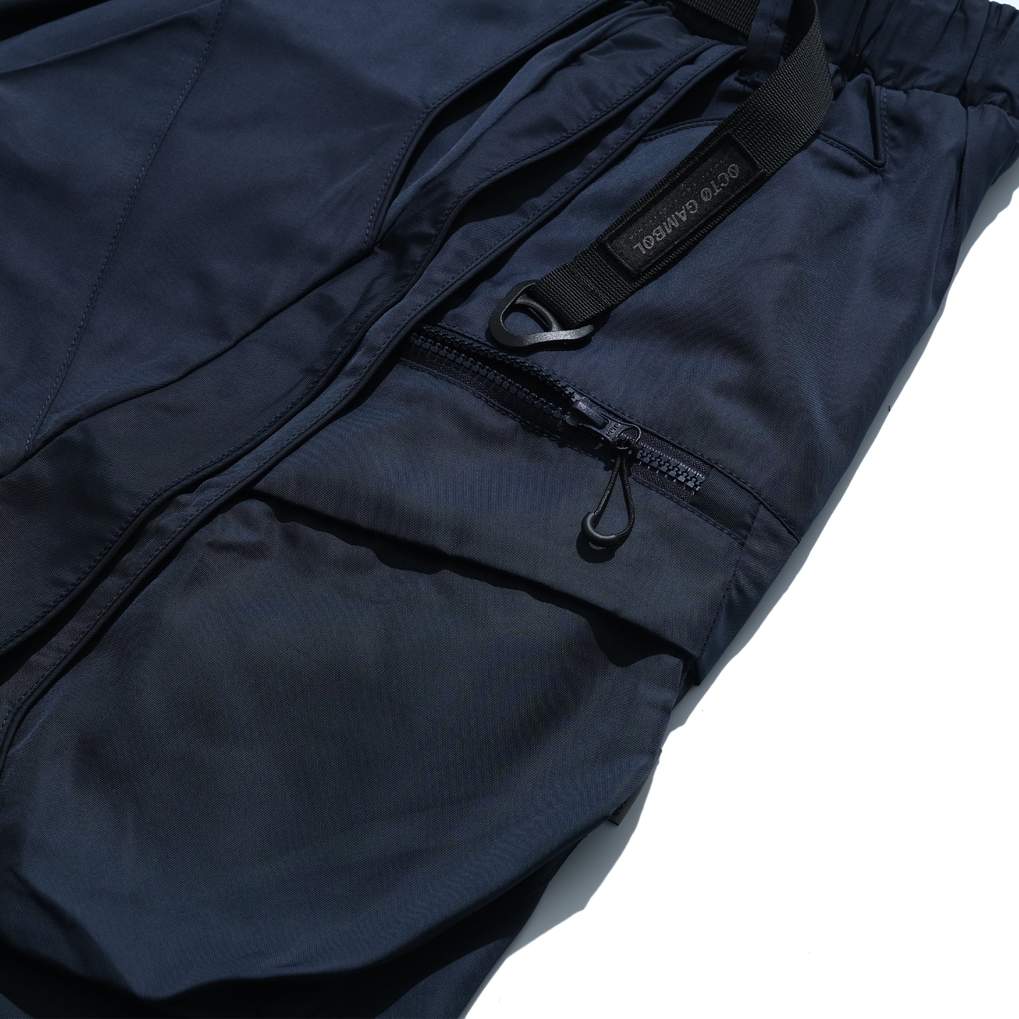SS22 / 14 S-065 L-shape Layered Shorts (Navy)