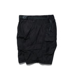 SS22 / 14 S-065 L-shape Layered Shorts (Black)