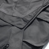 SS22 / 14 S-065 L-shape Layered Shorts (Gauntlet Grey)