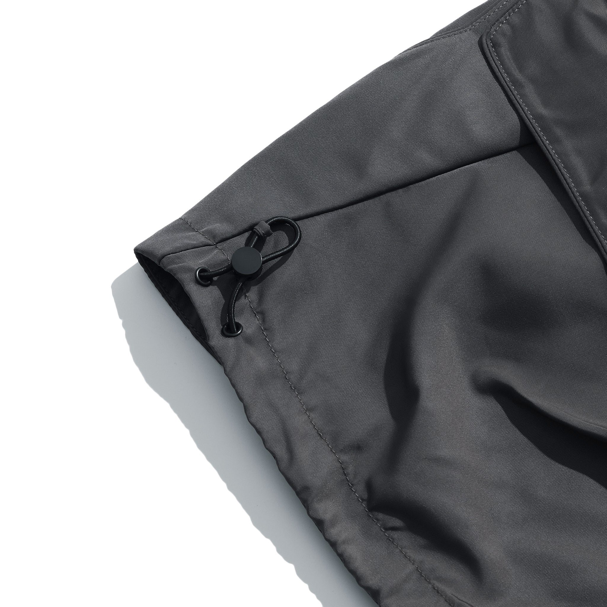 SS22 / 14 S-065 L-shape Layered Shorts (Gauntlet Grey)
