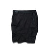 SS22 / 14 S-065 L-shape Layered Shorts (Black)