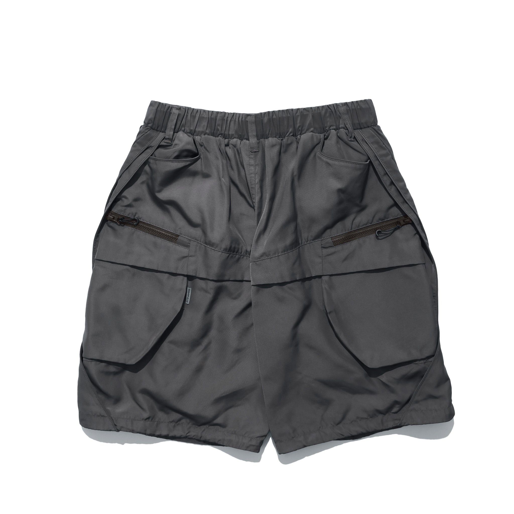 SS22 / 14 S-065 L-shape Layered Shorts (Gauntlet Grey)