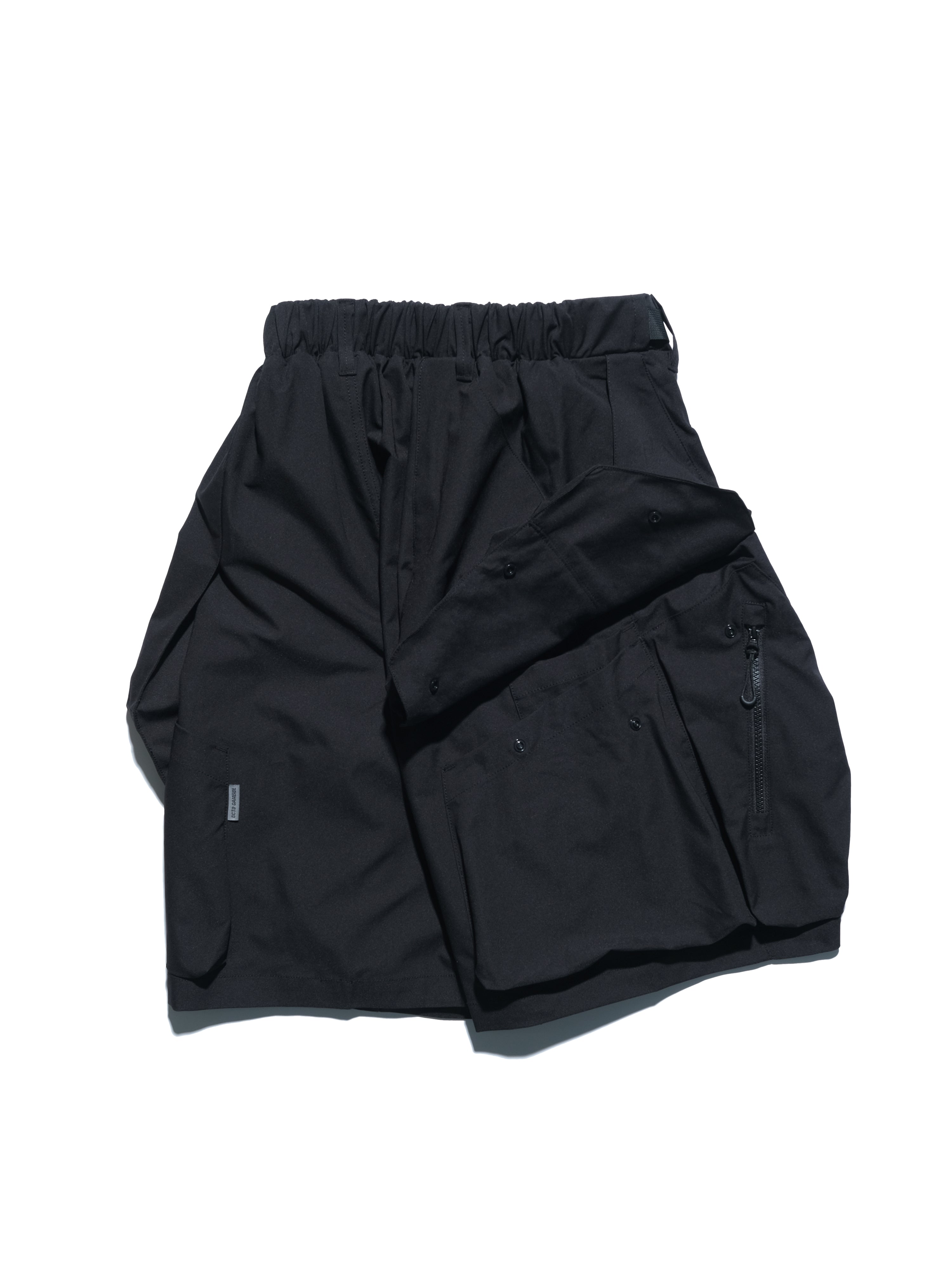 SS23 / 04 —  S23-066 2-Layer Loose Short (Black)