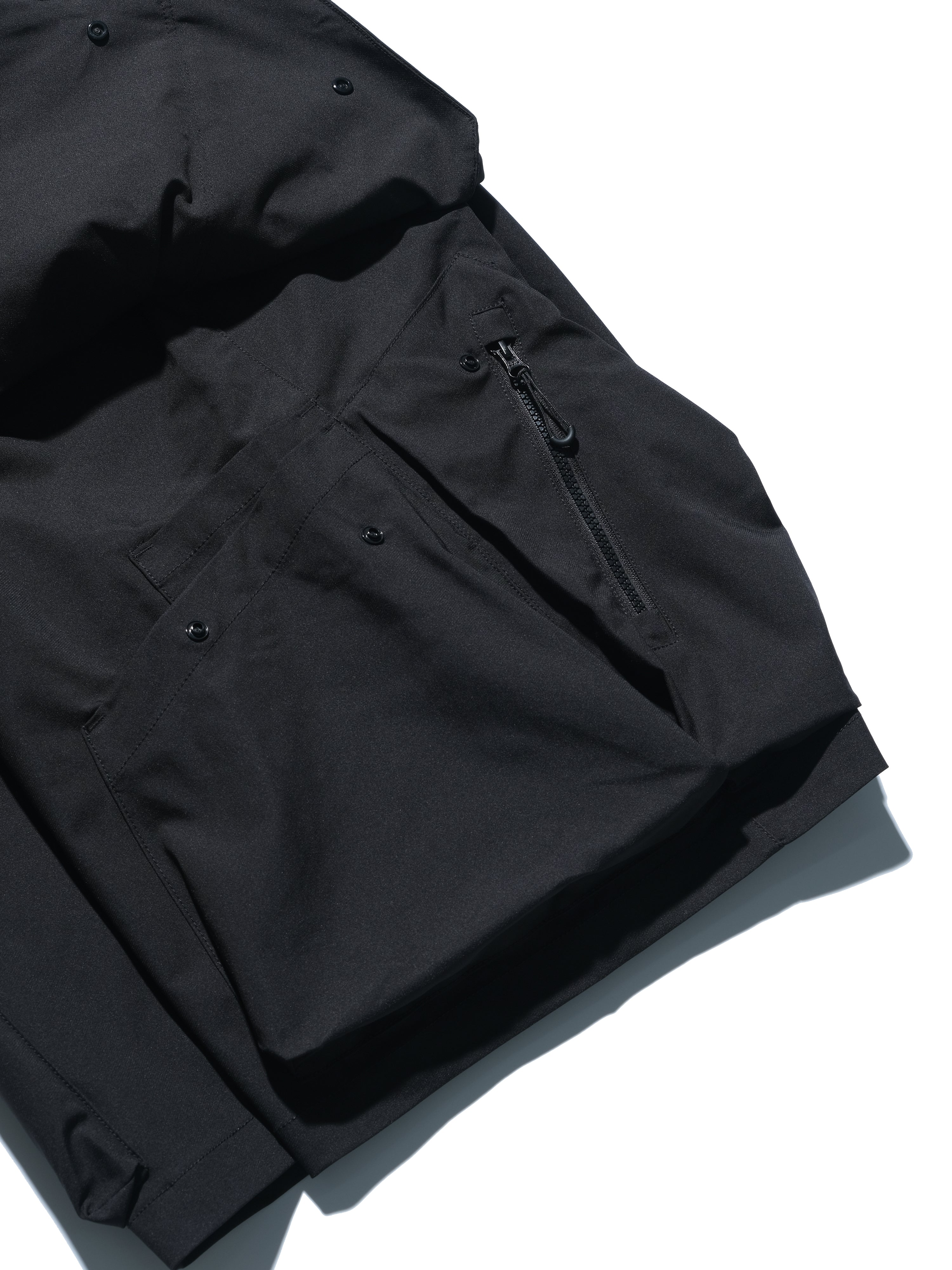 SS23 / 04 —  S23-066 2-Layer Loose Short (Black)