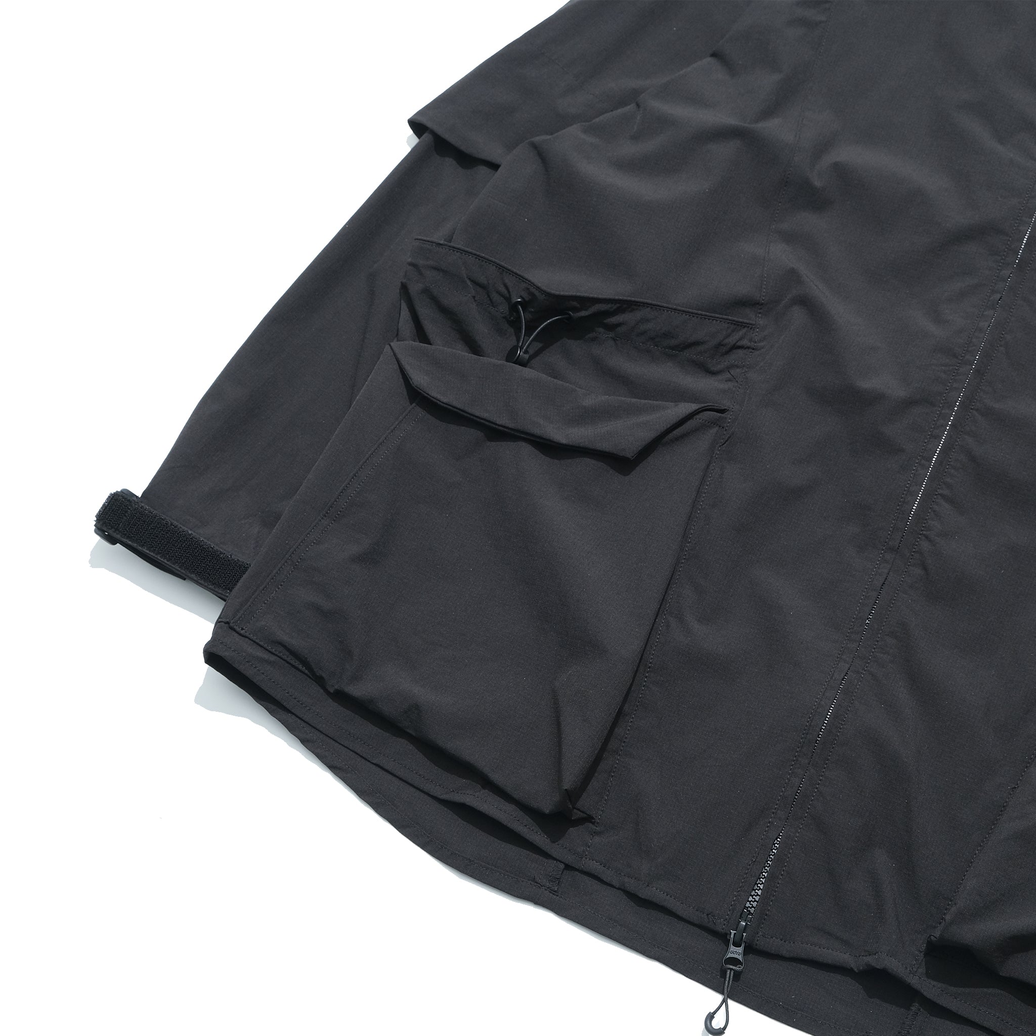 Pre-season ST-071 Detachable Sleeves Shirt (Black)