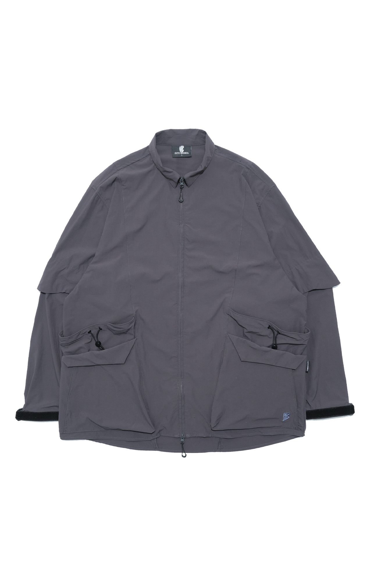 Pre-season ST-071 Detachable Sleeves Shirt (Dark Grey)
