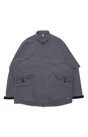 Pre-season ST-071 Detachable Sleeves Shirt (Dark Grey)