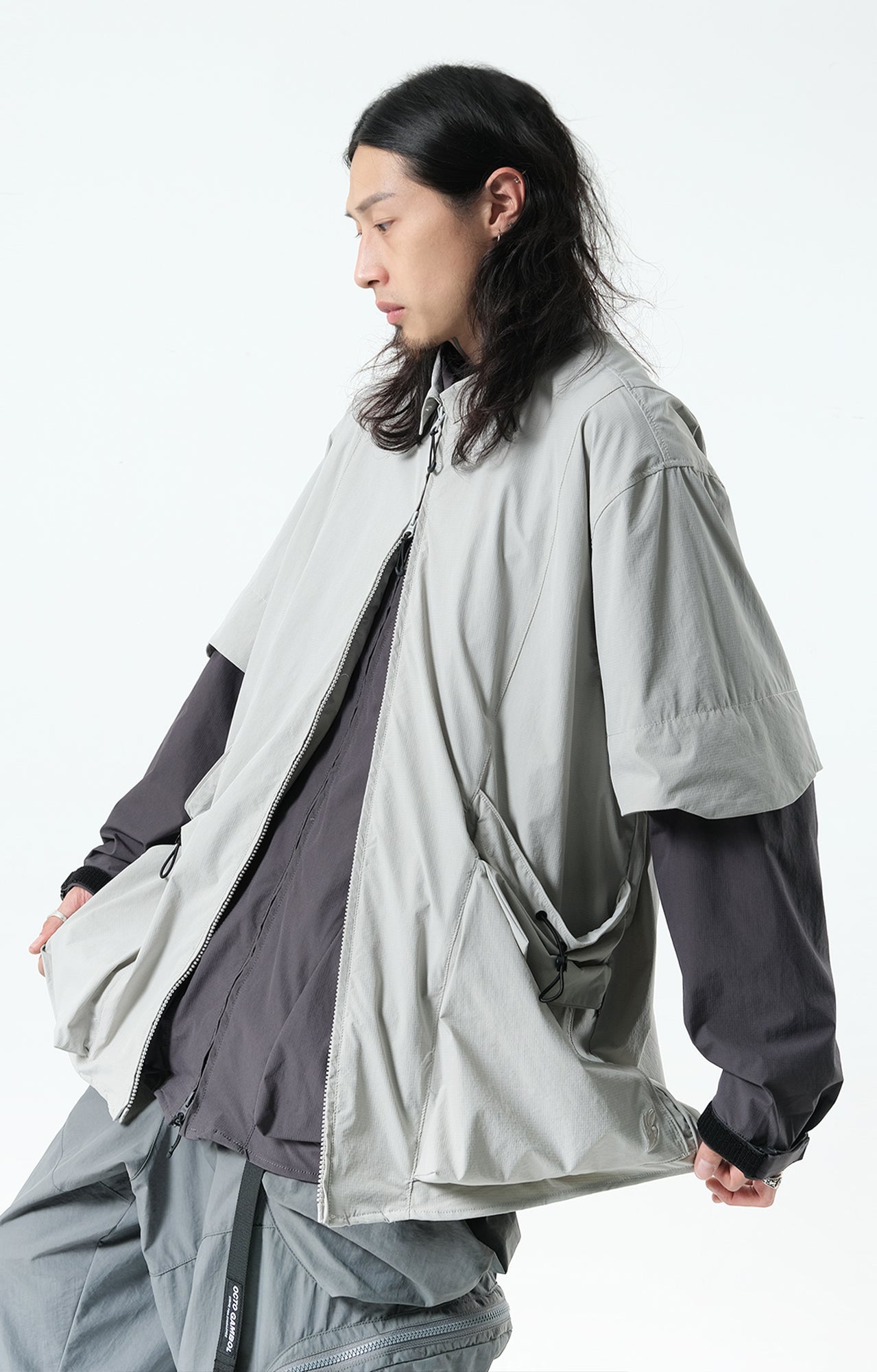 Pre-season ST-071 Detachable Sleeves Shirt (Ivory White)