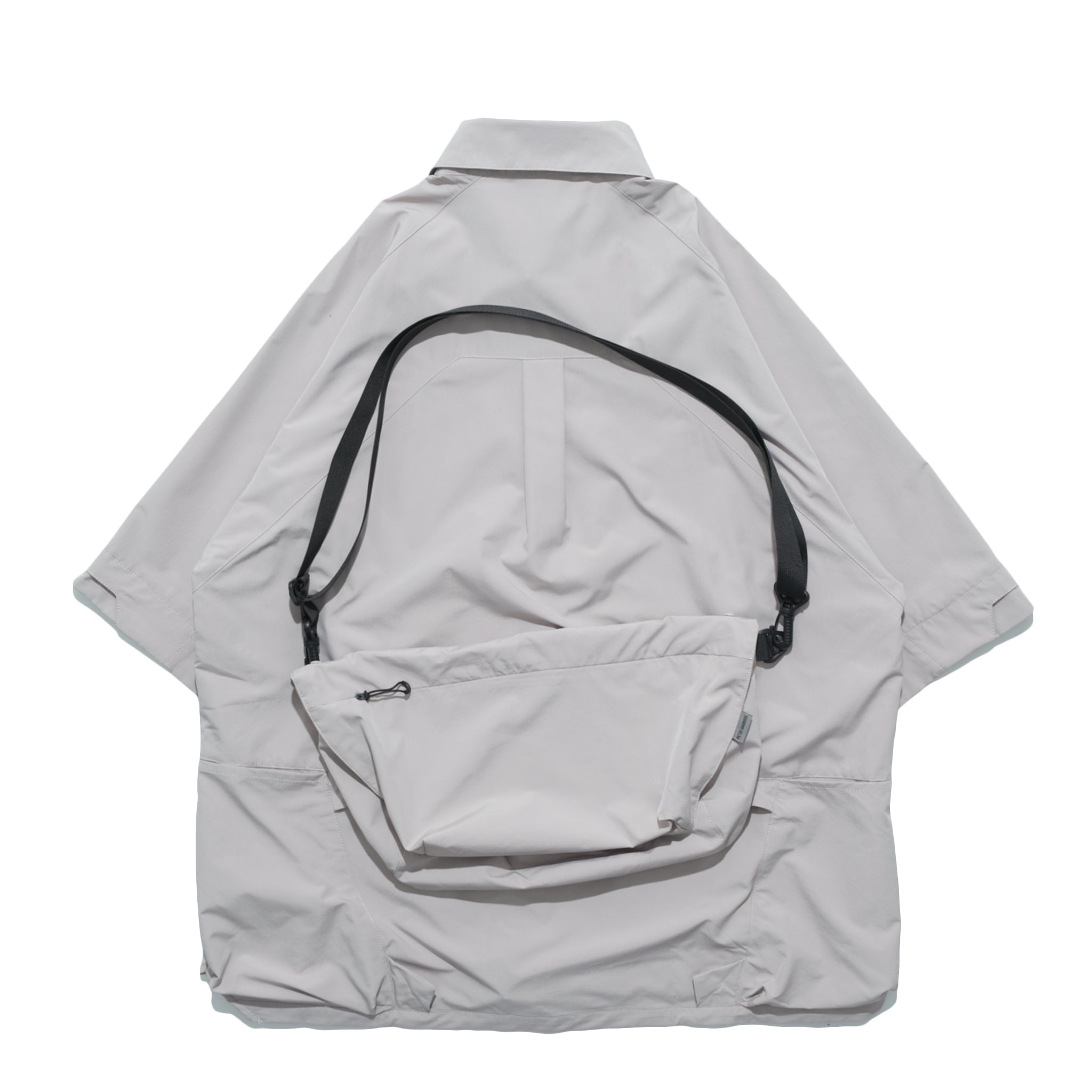 SS22/ 04 ST-072 Crossbag Shirt(Ivory White)
