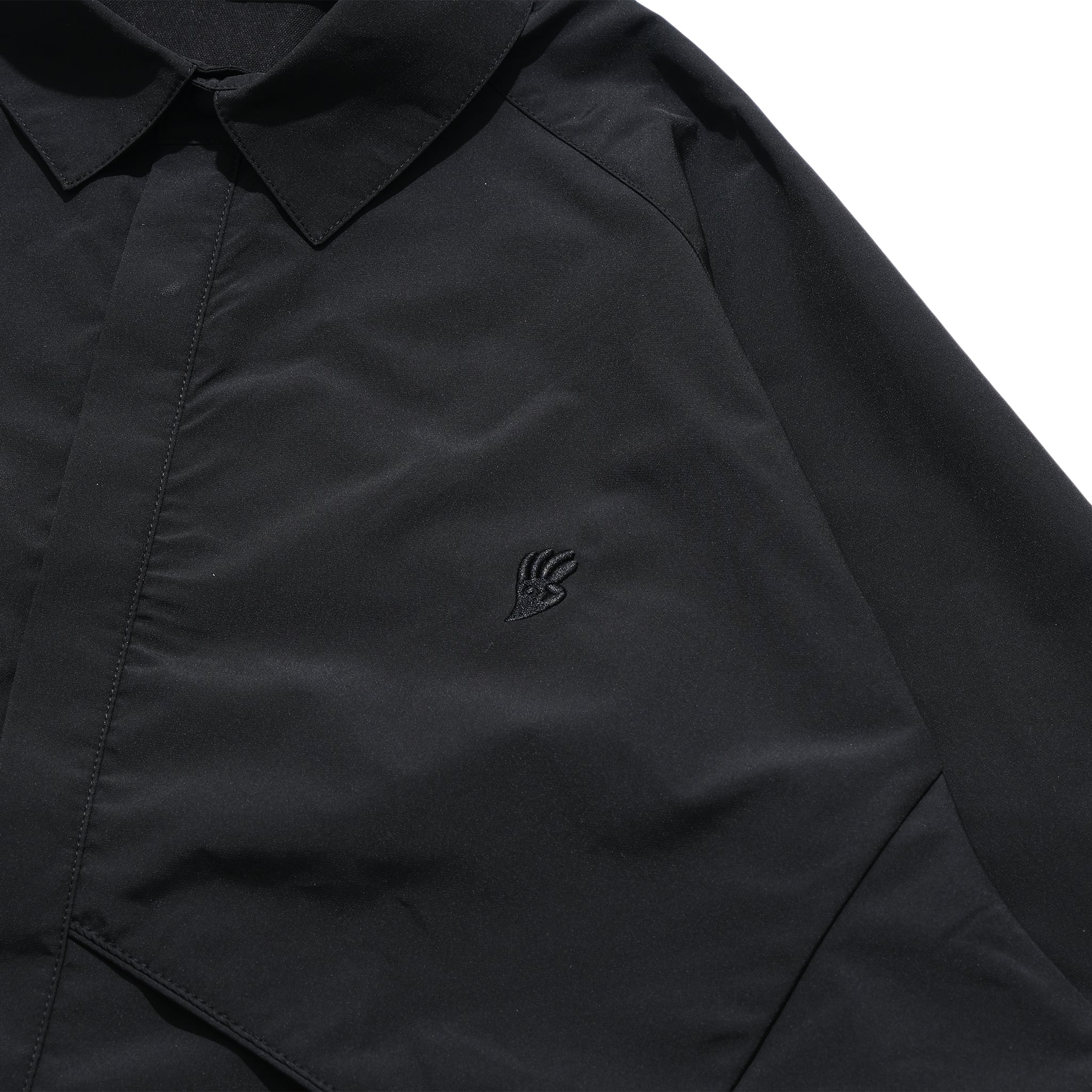 SS22/ 04 ST-072 Crossbag Shirt(Black)
