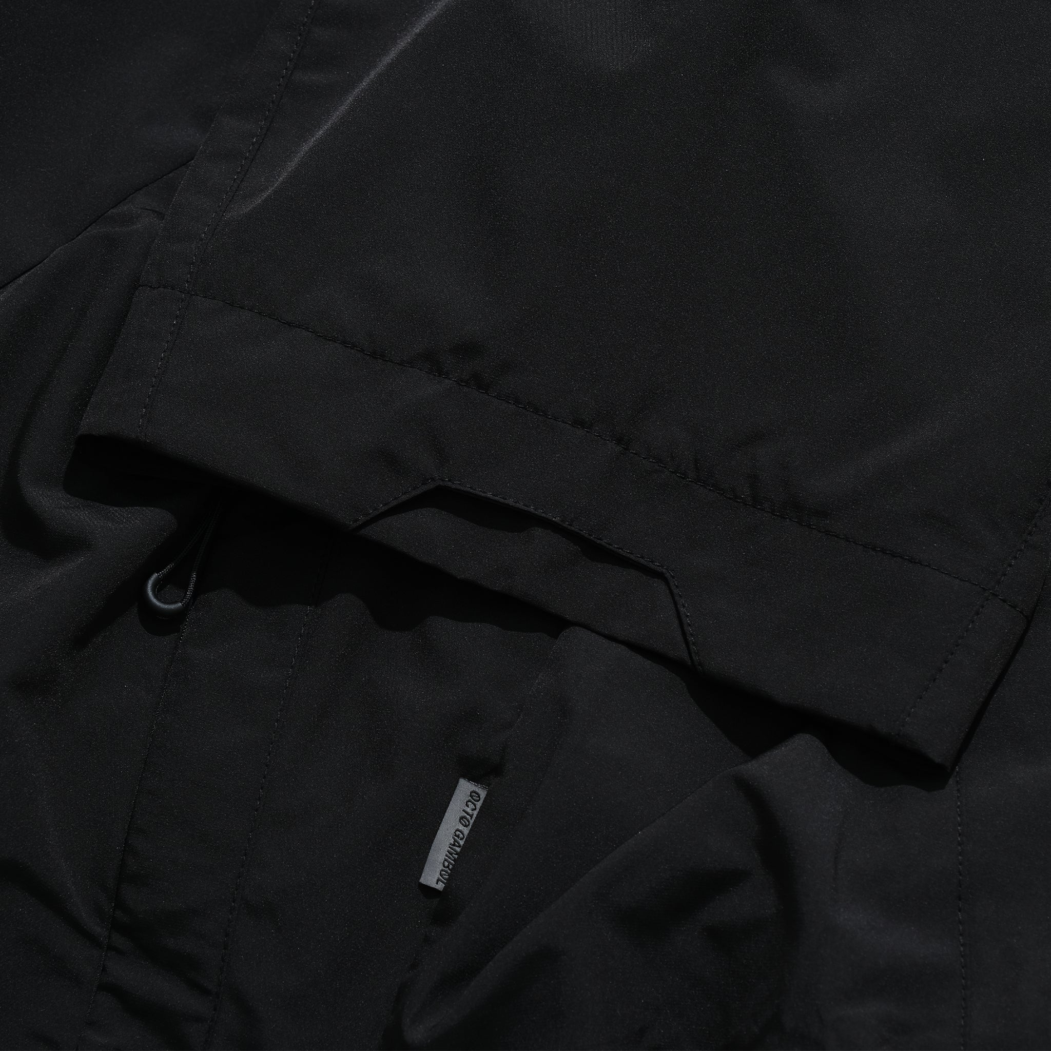 SS22/ 04 ST-072 Crossbag Shirt(Black)