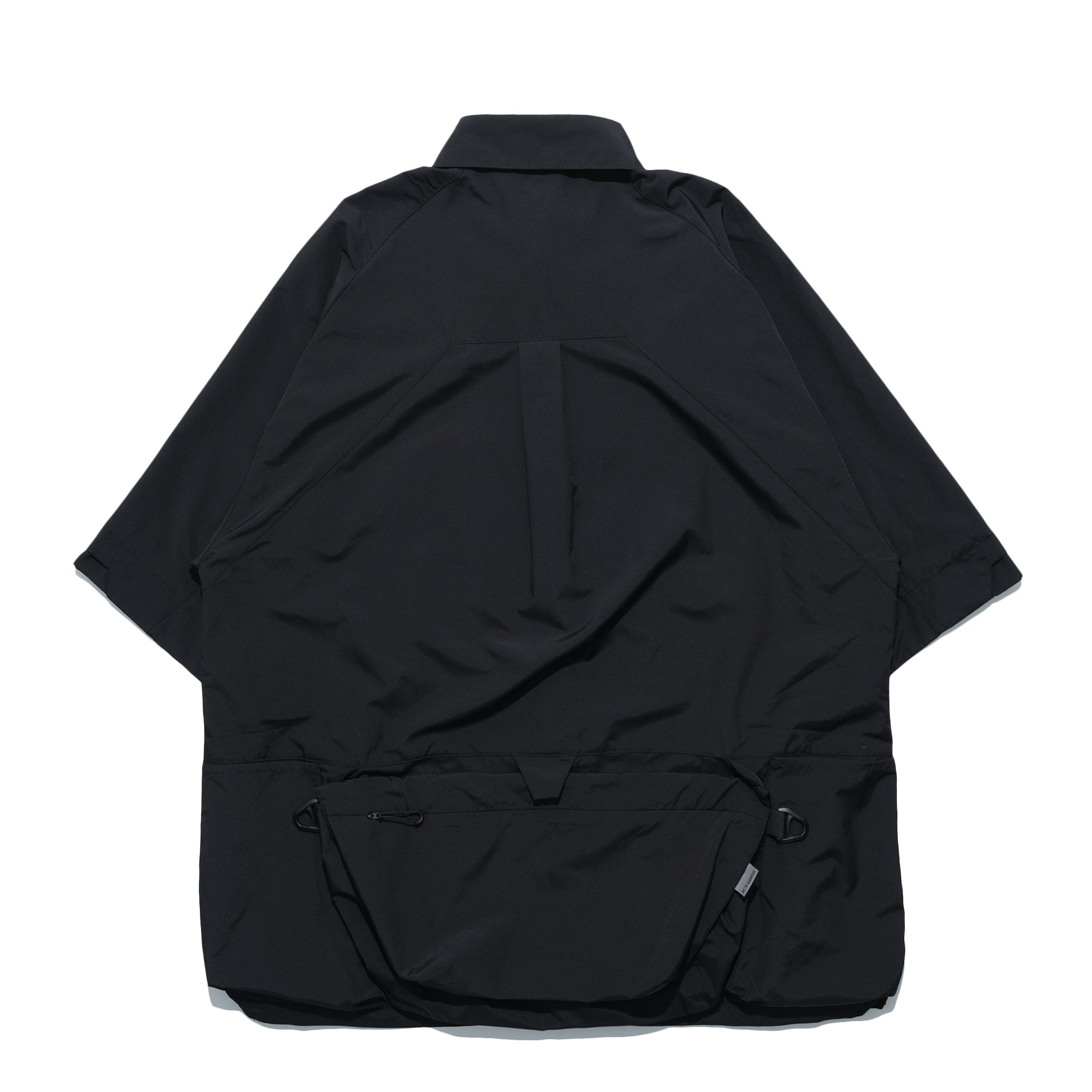 SS22/ 04 ST-072 Crossbag Shirt(Black)