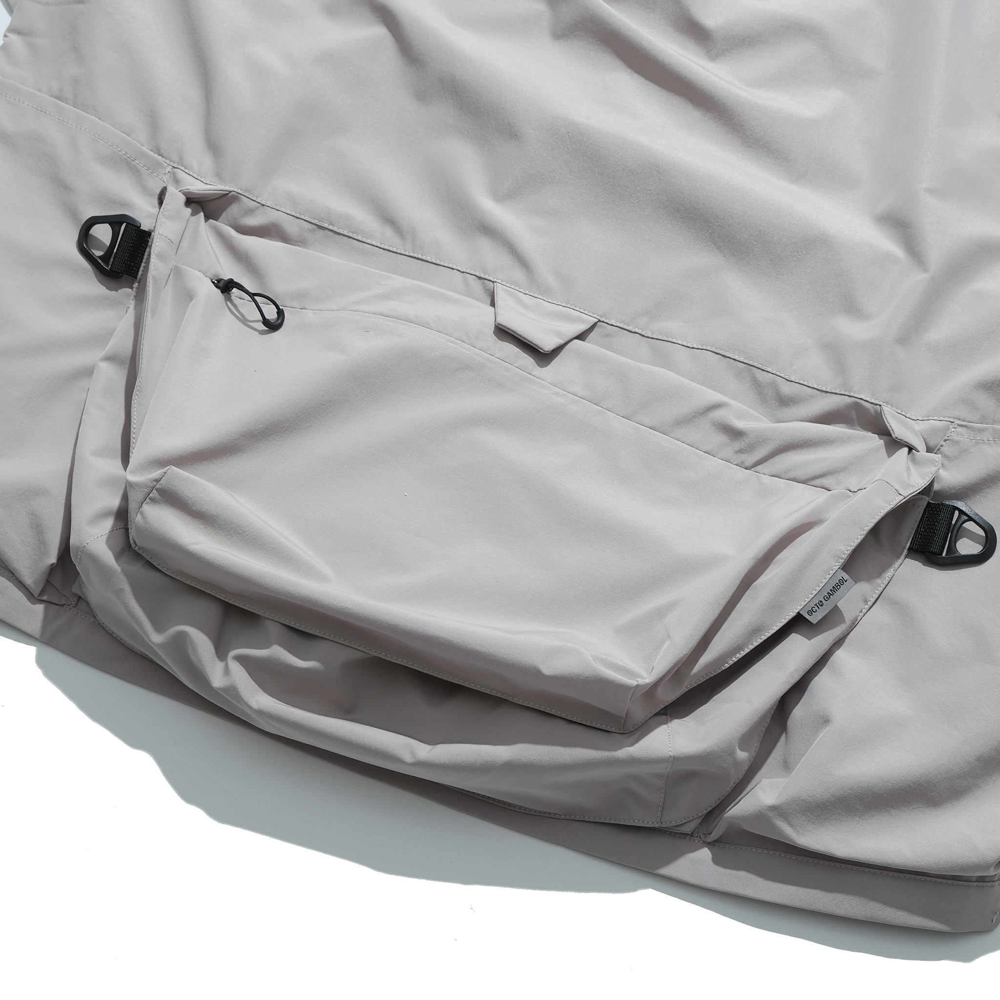 SS22/ 04 ST-072 Crossbag Shirt(Ivory White)