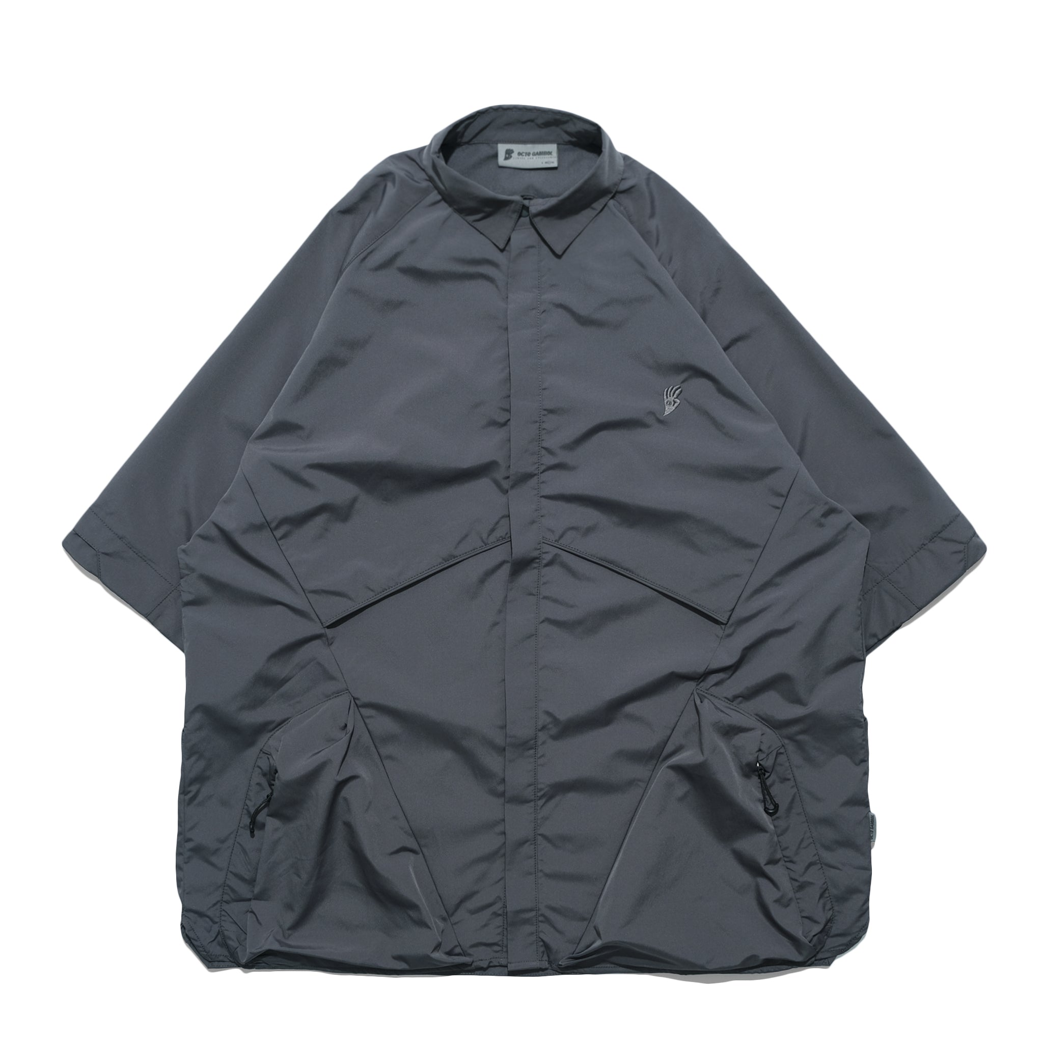SS22/ 04 ST-072 Crossbag Shirt(Grey)