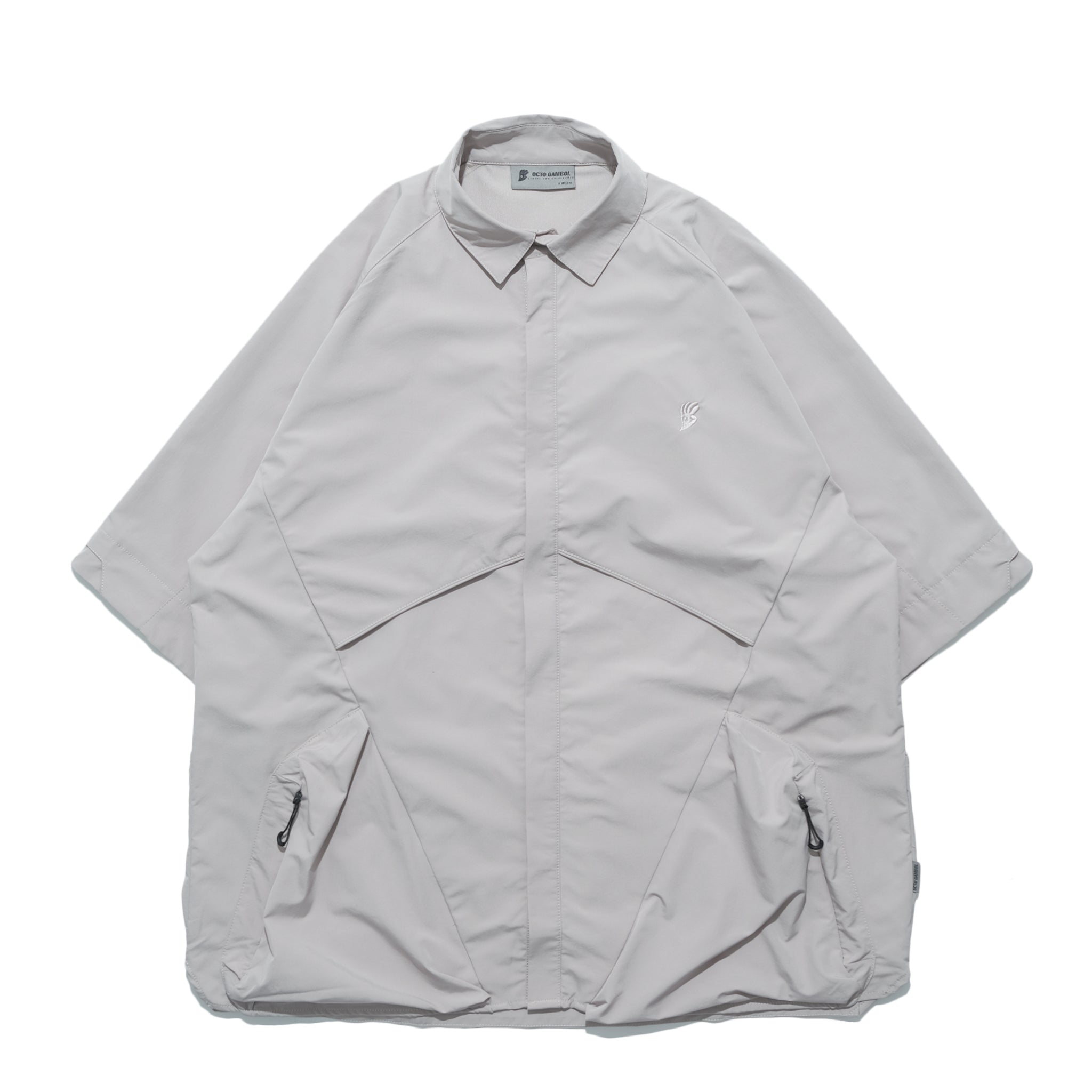 SS22/ 04 ST-072 Crossbag Shirt(Ivory White)